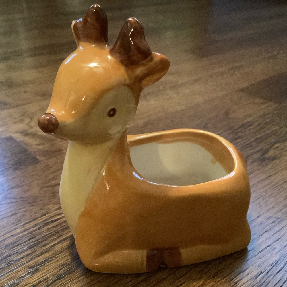 Dexter the Deer Animal Succulent Planter Pot NEW